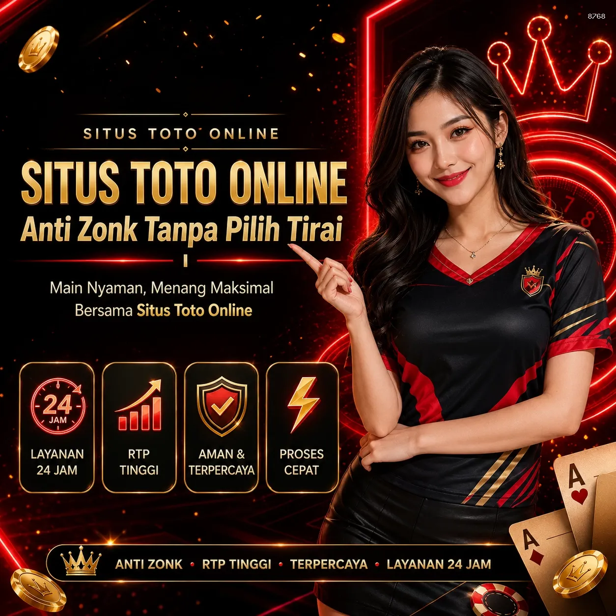 Keberagaman Permainan di 8768 untuk Para Gamer